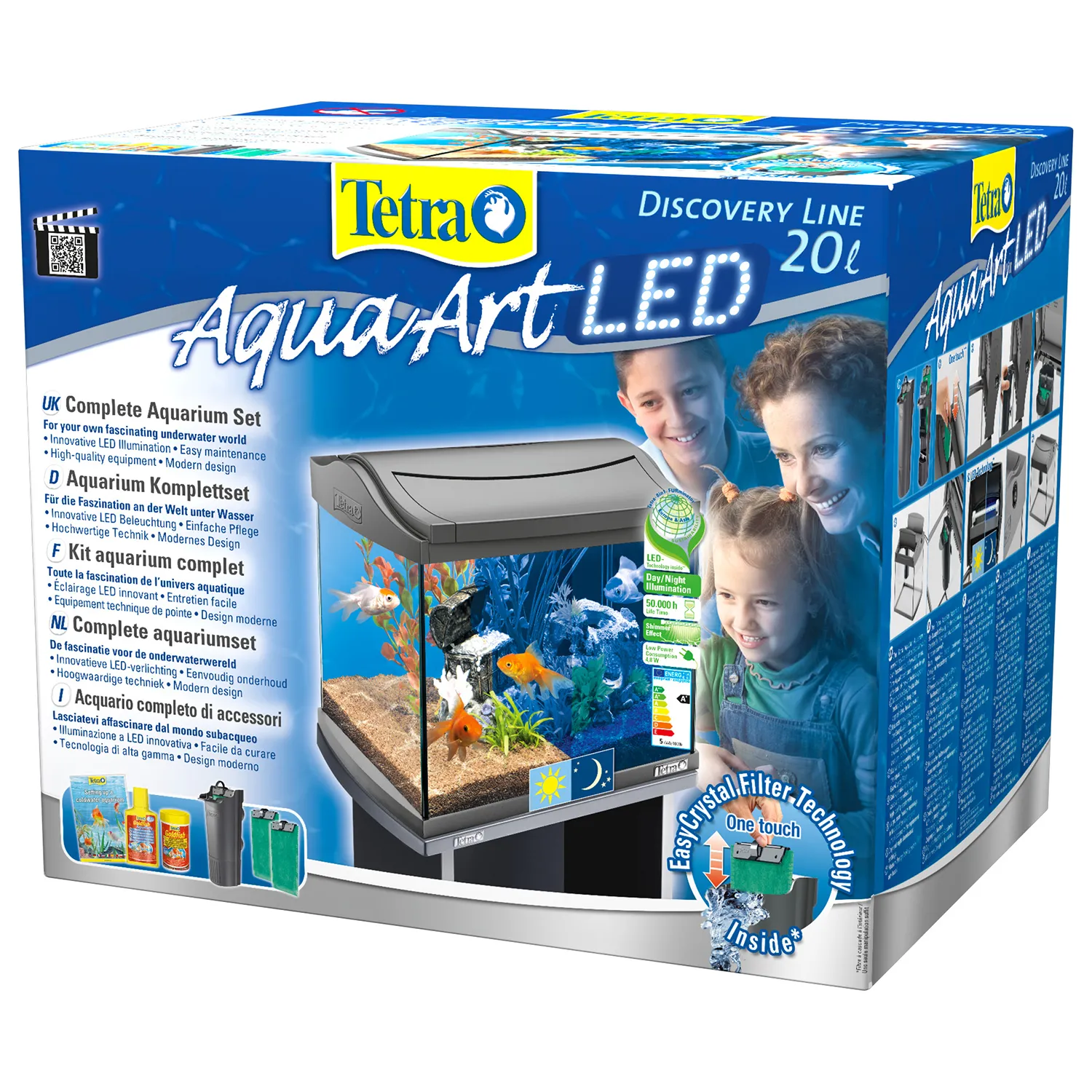 Tetra AquaArt LED Goldfish аквариумный комплекс 20 л СКИДКА 40%