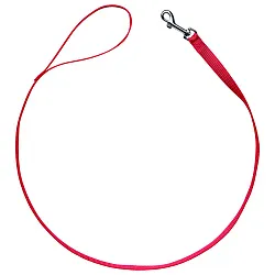 Поводок Hunter London Mini для собак, ширина 10 мм, длина 140 см, нейлон, красный