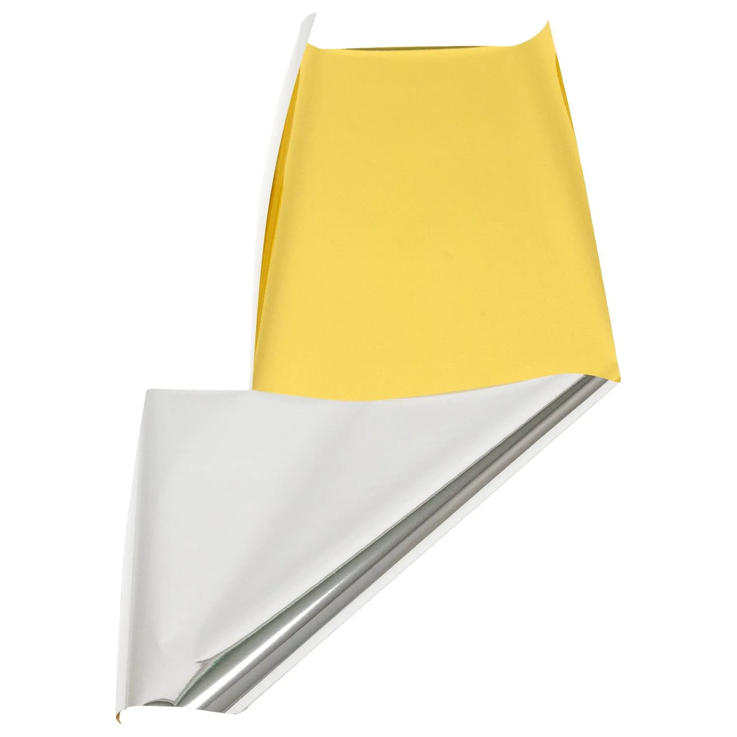 SHOW TECH бумага для папильоток пластиковая 15х40 см золото/серебро 100 шт