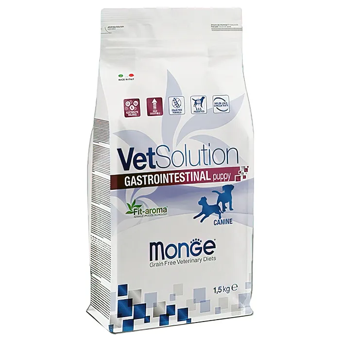 Диетический корм Monge VetSolution Dog Gastrointestinal Гастроинтестинал для щенков 1,5 кг