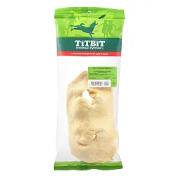 Лакомство TiTBiT Нос говяжий бабочка для собак 75 г Лакомство TiTBiT Нос говяжий бабочка для собак 75 г