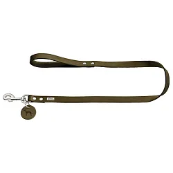 Hunter поводок для собак Solid Education 10/100 кожа, оливковый СКИДКА 50% Hunter поводок для собак Solid Education 10/100 кожа, оливковый СКИДКА 50%