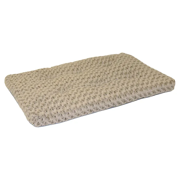 Лежанка MidWest Ombre для собак и кошек плюшевая с завитками 121х74 см, мокко СКИДКА 20%