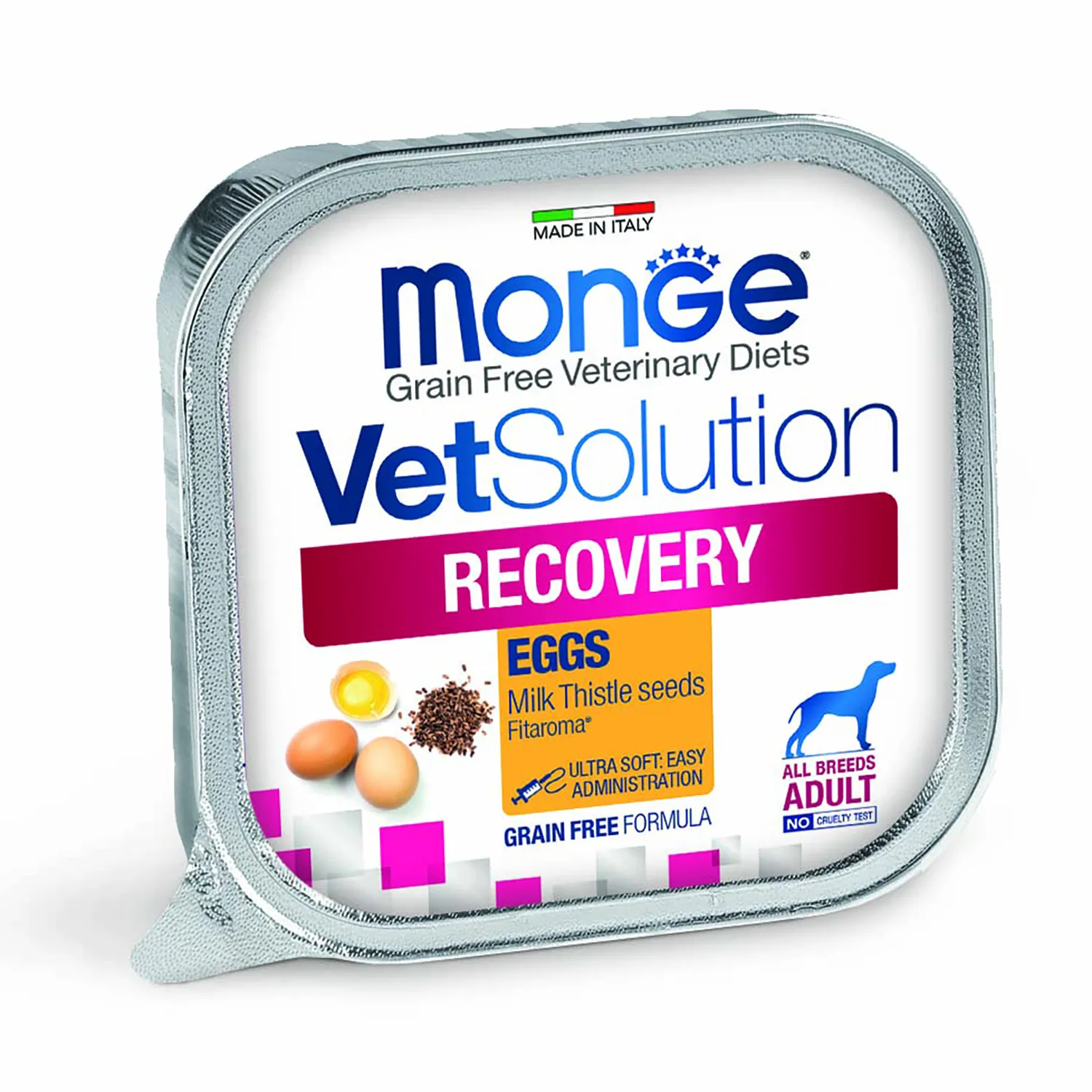 Диетический корм Monge VetSolution Dog Recovery Рекавери для собак при восстановлении питания в период выздоровления 150 г