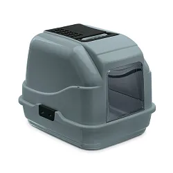 IMAC био-туалет для кошек EASY CAT 2ND LIFE 50х40х40h см, серый СКИДКА 40%