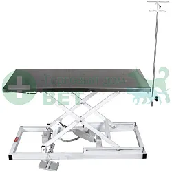 ТД ВЕТ Стол VETBOT-72.1300 без слива, со штативом, электр., 1300x600x(330- 1050)h мм (каркас белый, пульт ножной) ТД ВЕТ Стол VETBOT-72.1300 без слива, со штативом, электр., 1300x600x(330- 1050)h мм (каркас белый, пульт ножной)