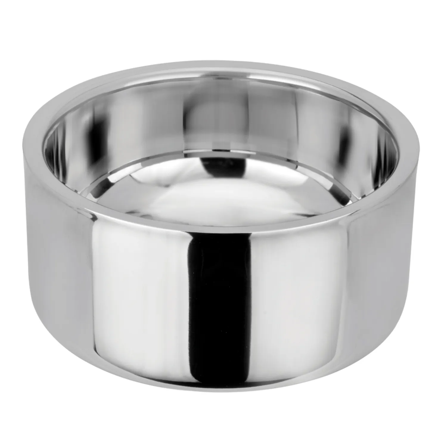 Миска Mr.Kranch из нержавеющей стали Straight Line Bowl 2200 мл нескользящее основание СКИДКА 40%