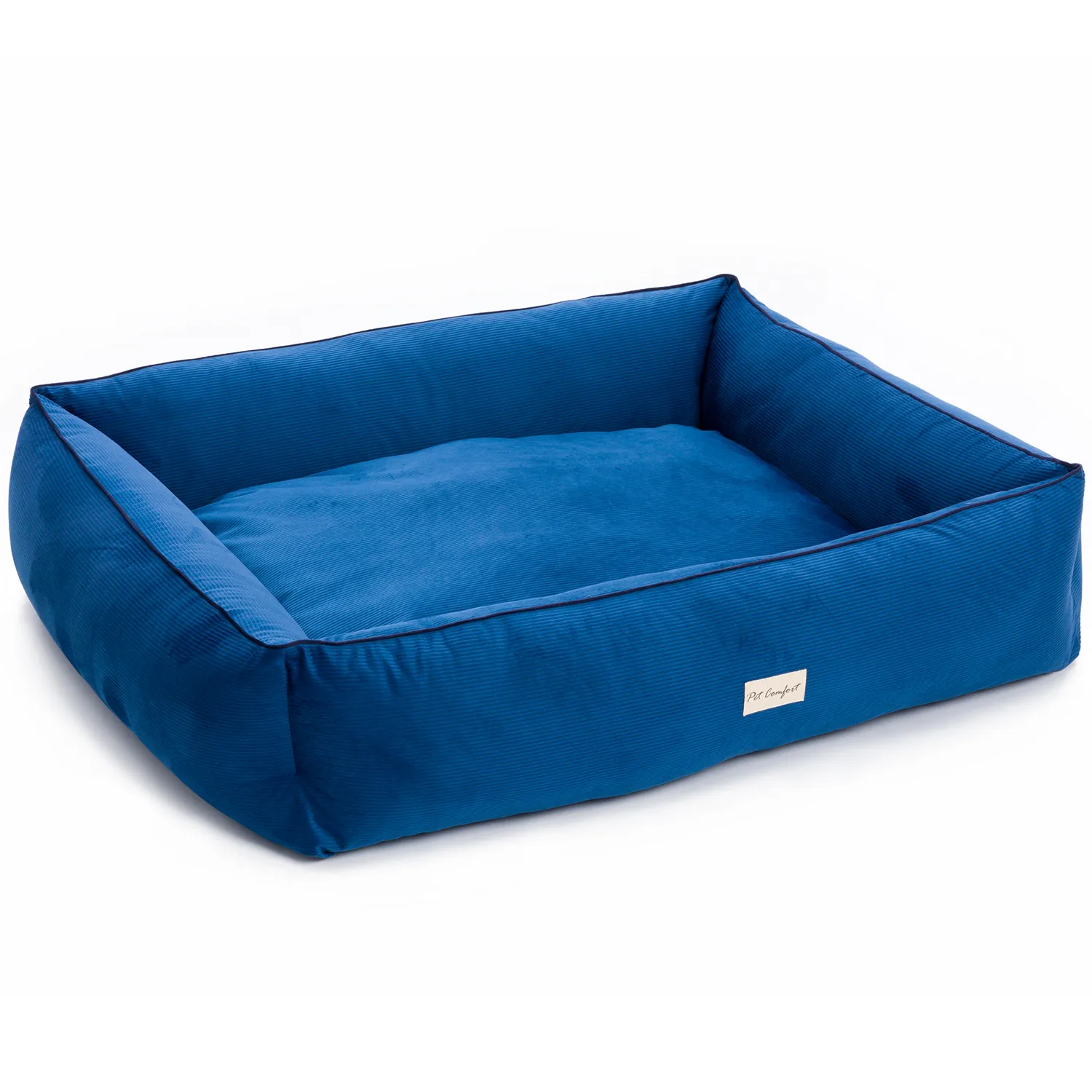 Лежанка Pet Comfort для собак очень крупных пород, Golf Vita 03,  размер XL105х120 см, синий СКИДКА 50%