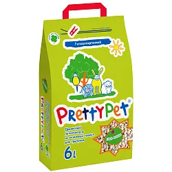 Наполнитель PrettyCat для грызунов и птиц древесный из осиновых гранул 2 кг (6 л) Наполнитель PrettyCat для грызунов и птиц древесный из осиновых гранул 2 кг (6 л)