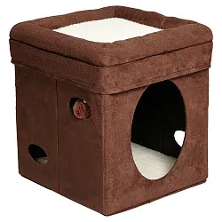 MidWest домик-лежанка для кошек Currious Cat Cube складной 38,4х38,4х42h см СКИДКА 40% MidWest домик-лежанка для кошек Currious Cat Cube складной 38,4х38,4х42h см СКИДКА 40%