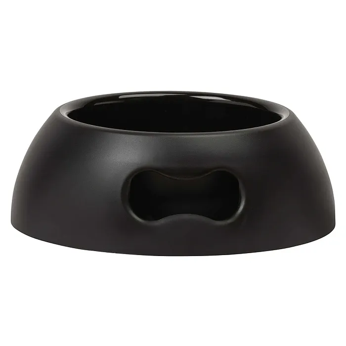 United Pets миска Pappy-medium, 1,1 л, черная