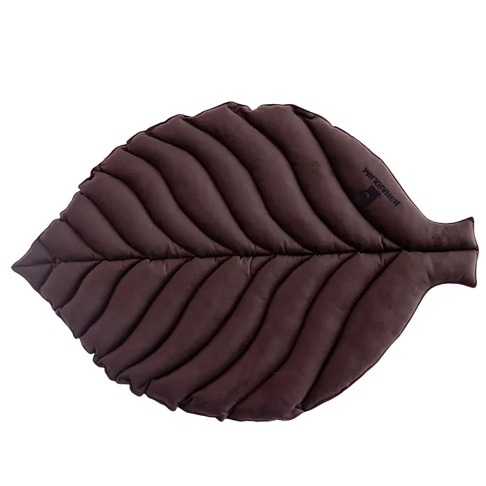 Лежанка Mr.Kranch для собак Листочек средняя размер 90х65х5см коричневая