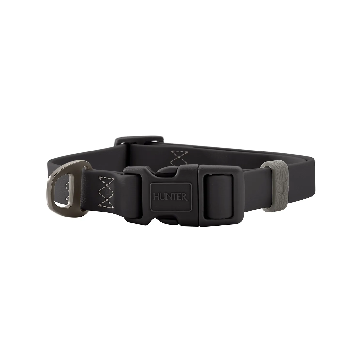 Hunter ошейник для собак Havanna XL (45-65 см), биотановый, черный