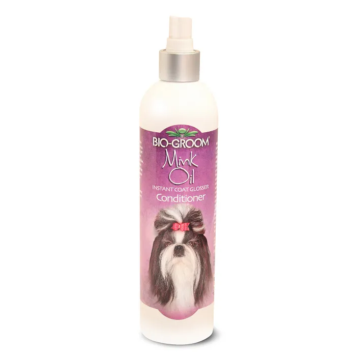 Bio-Groom Mink Oil спрей с норковым маслом для блеска и роста шерсти 355 мл