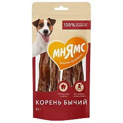 Лакомство Мнямс На каждый день для собак Корень бычий 50 г