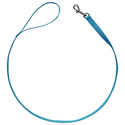 Поводок Hunter London для собак, ширина 15 мм, длина 110 см, нейлон, бирюзовый Поводок Hunter London для собак, ширина 15 мм, длина 110 см, нейлон, бирюзовый