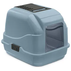 IMAC био-туалет для кошек EASY CAT 2ND LIFE 50х40х40h см, серый IMAC био-туалет для кошек EASY CAT 2ND LIFE 50х40х40h см, серый