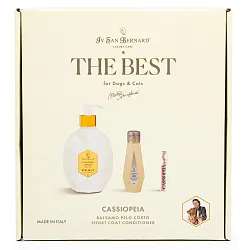 ISB The Best line Набор Cassiopeia кондиционер для короткой шерсти 500 мл, шампунь 120 мл + парфюм 2 мл в подарок СКИДКА 40% ISB The Best line Набор Cassiopeia кондиционер для короткой шерсти 500 мл, шампунь 120 мл + парфюм 2 мл в подарок СКИДКА 40%