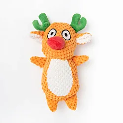 Игрушка Mr.Kranch для собак Олень с пищалкой, новогодняя серия СКИДКА 50%