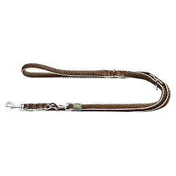 Hunter поводок-перестежка для собак Hilo 25 / 200 нейлон коричневый Hunter поводок-перестежка для собак Hilo 25 / 200 нейлон коричневый