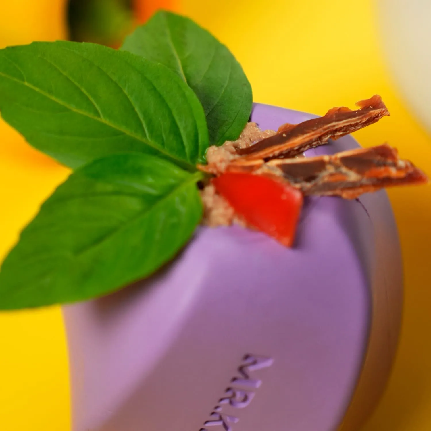 Игрушка Mr.Kranch для собак Твистер 8*8 см фиолетовая с ароматом сливок СКИДКА 50%