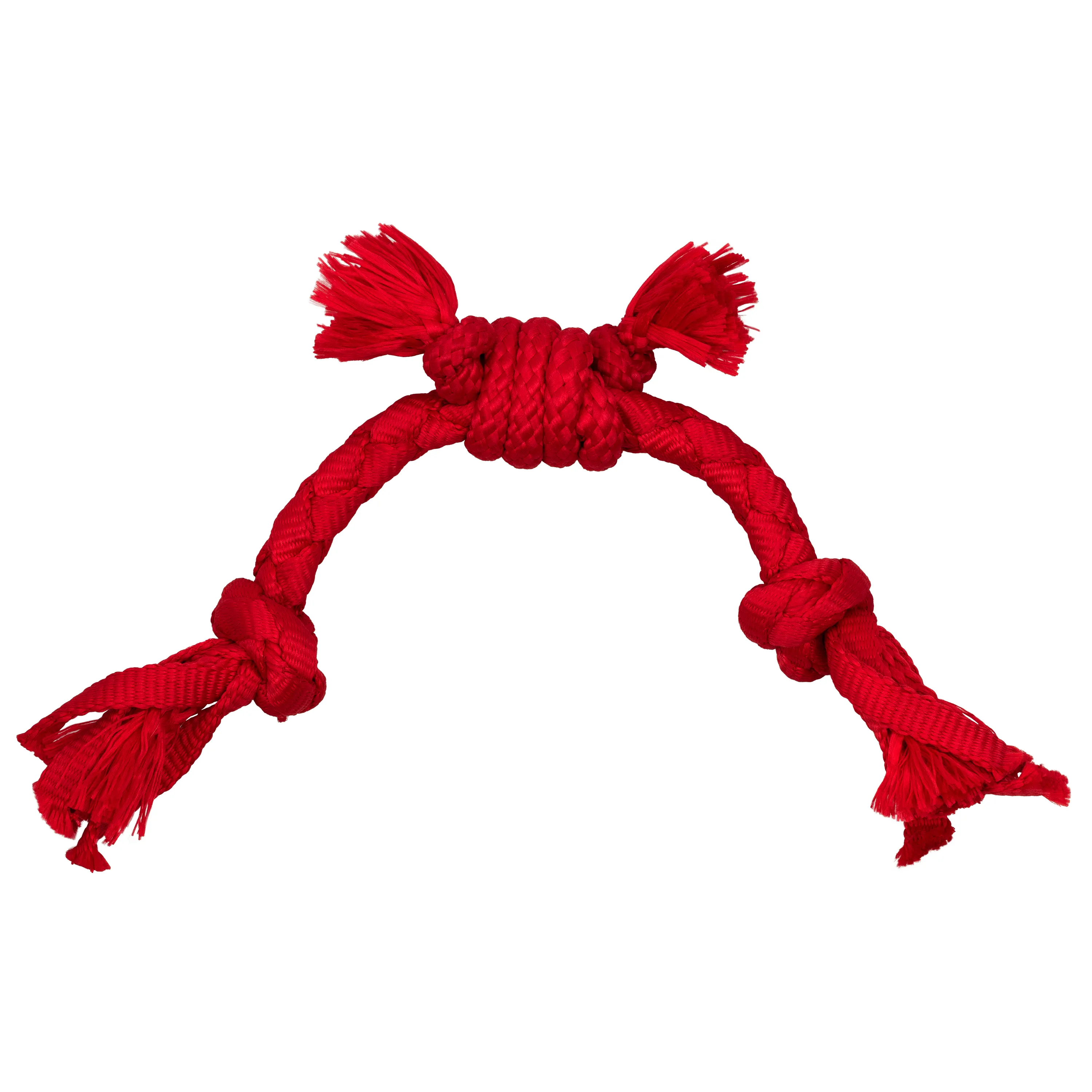 Playology сенсорный канат PUPPY SENSORY ROPE для щенков мелких и средних пород 8-16 недель с ароматом говядины, цвет красный СКИДКА 50%
