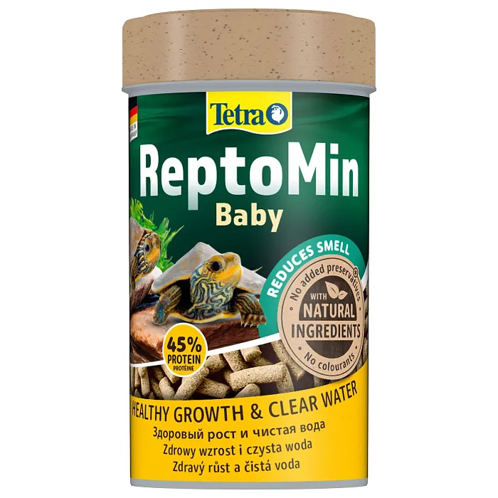 Tetra ReptoMin Baby корм для молоди водных черепах 100 мл