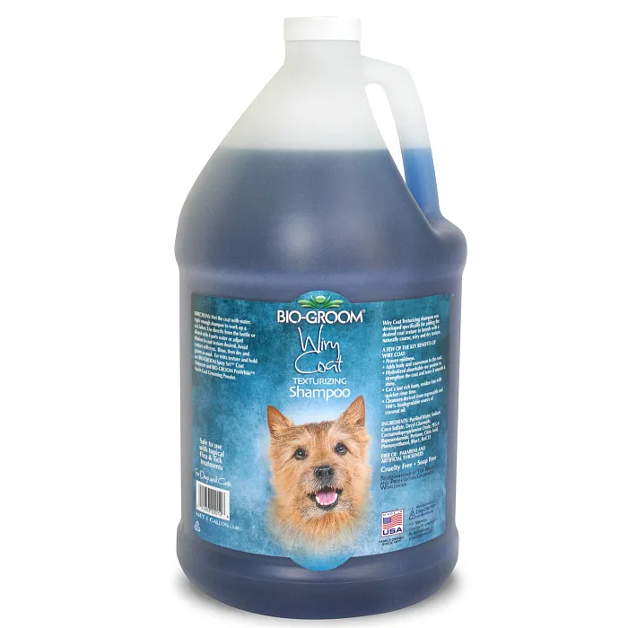 Bio-Groom Wiry Coat текстурирующий шампунь для жесткой шерсти 3,8 л СКИДКА 30%
