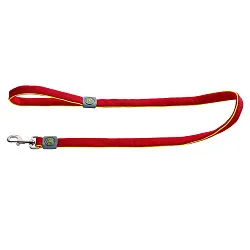 Hunter поводок для собак Maui 20/140 сетчатый текстиль красный СКИДКА 50%
