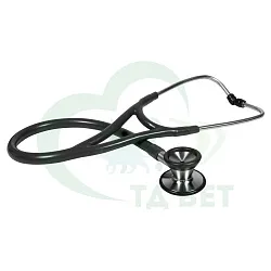 БМ Стетоскоп кардиологический Profi-Cardiology, двойная головка, черный БМ Стетоскоп кардиологический Profi-Cardiology, двойная головка, черный