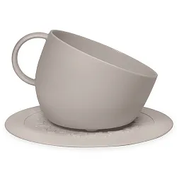 United Pets чашка 2,5 л Kit CUP + коврик 35 см, серые СКИДКА 40%