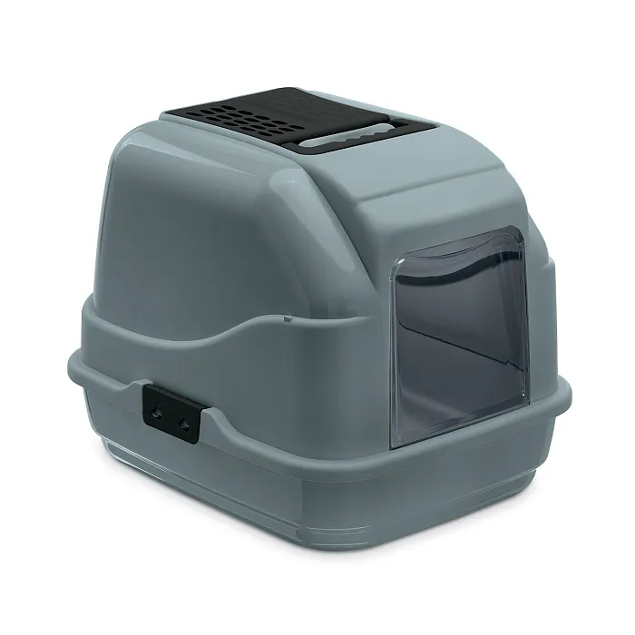 IMAC био-туалет для кошек EASY CAT 2ND LIFE 50х40х40h см, серый СКИДКА 40%