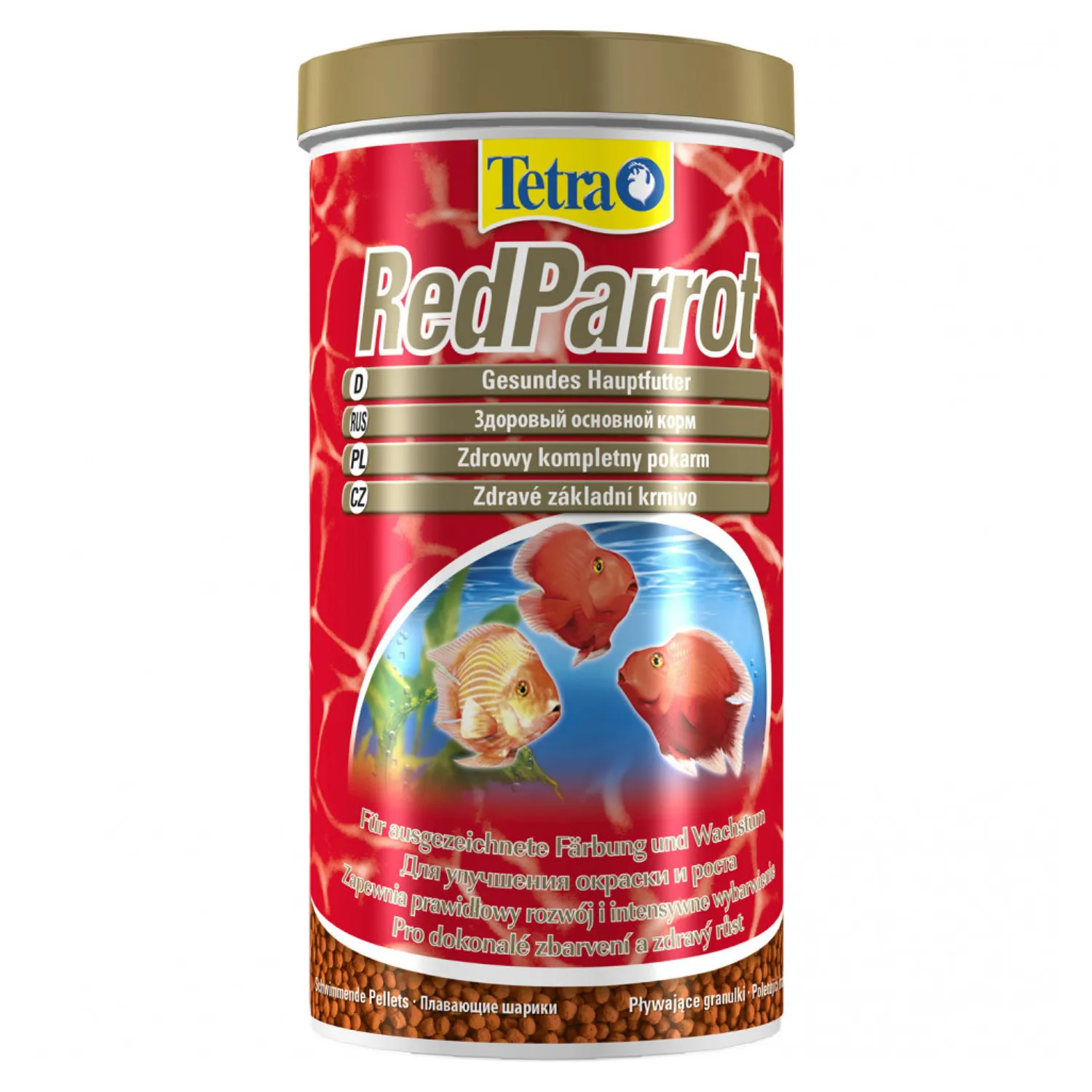 Корм TetraRed Parrot для красных попугаев в шариках 1 л