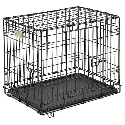 Клетка MidWest iCrate для собак 62,9х45,5х49,5h см, 2 двери, черная Клетка MidWest iCrate для собак 62,9х45,5х49,5h см, 2 двери, черная
