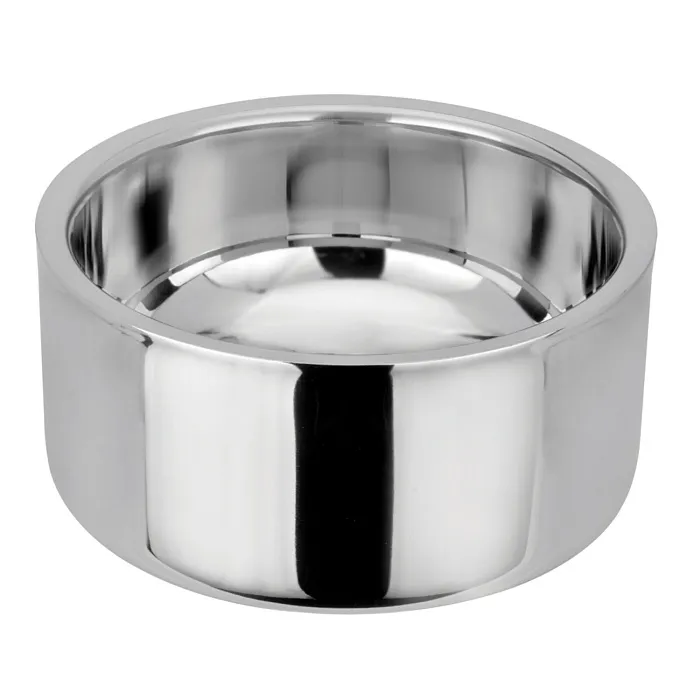 Миска Mr.Kranch из нержавеющей стали Straight Line Bowl 2200 мл нескользящее основание СКИДКА 40%