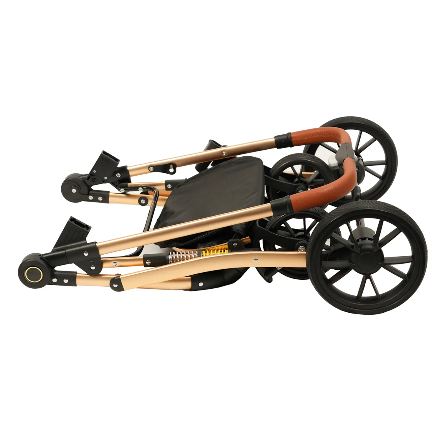 Коляска прогулочная Mr.Kranch для собак и кошек большая с амортизацией (макс. нагрузка 20 кг) разноцветная