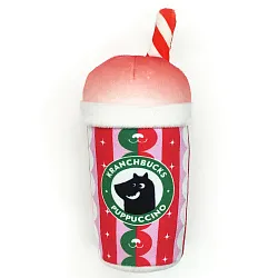 Игрушка Mr.Kranch для собак Капучино Kranchbucks с пищалкой и хрустящей трубочкой СКИДКА 35%