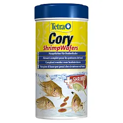 TetraCory Shrimp Wafers корм-пластинки с добавлением креветок для сомиков-коридорасов 250 мл TetraCory Shrimp Wafers корм-пластинки с добавлением креветок для сомиков-коридорасов 250 мл
