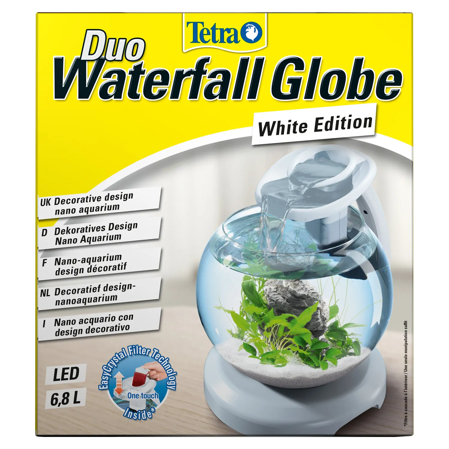 Tetra Cascade Globe Duo Waterfall аквариумный комплекс белый 6,8 л СКИДКА 40%