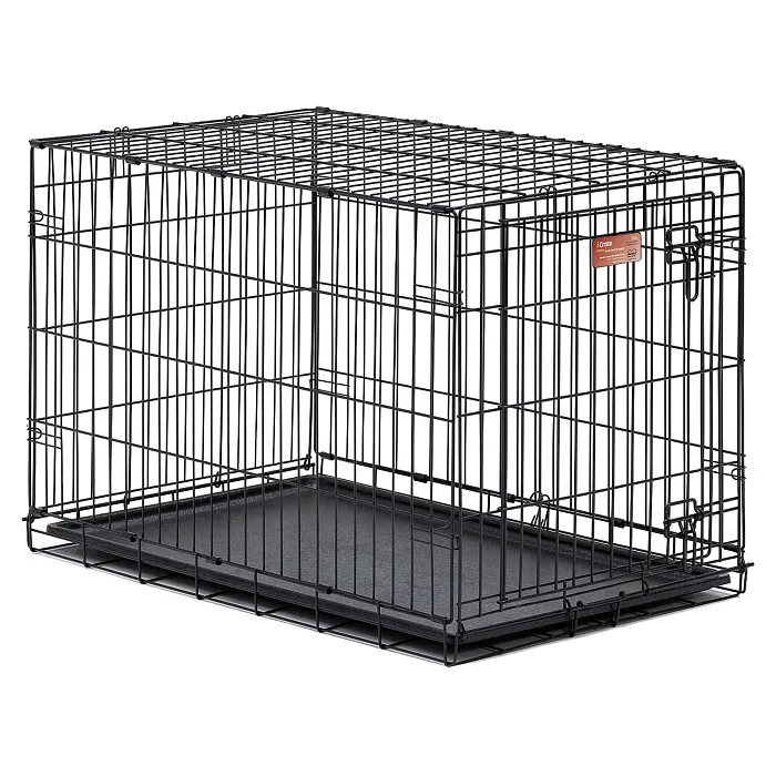 Клетка MidWest iCrate для собак 93х58х63h см, 1 дверь, черная СКИДКА 20%