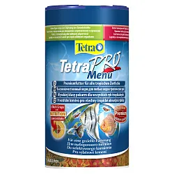 TetraPro Menu корм для всех видов рыб "4 вида" чипсов 250 мл