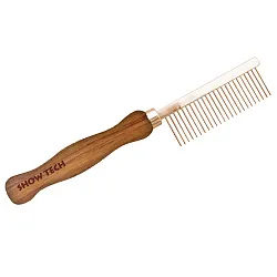 SHOW TECH Wooden Comb расческа для жесткой шерсти 18 см, с зубчиками 2,3 мм, частота 2 мм SHOW TECH Wooden Comb расческа для жесткой шерсти 18 см, с зубчиками 2,3 мм, частота 2 мм