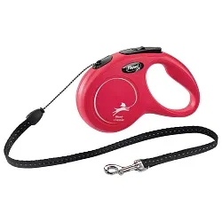 flexi рулетка New Classic S (до 12 кг) 5 м трос красная flexi рулетка New Classic S (до 12 кг) 5 м трос красная