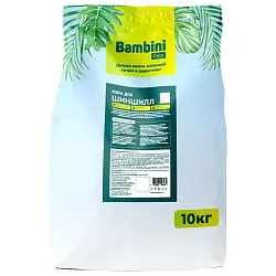Корм Bambini Pets для шиншилл, 10 кг Корм Bambini Pets для шиншилл, 10 кг