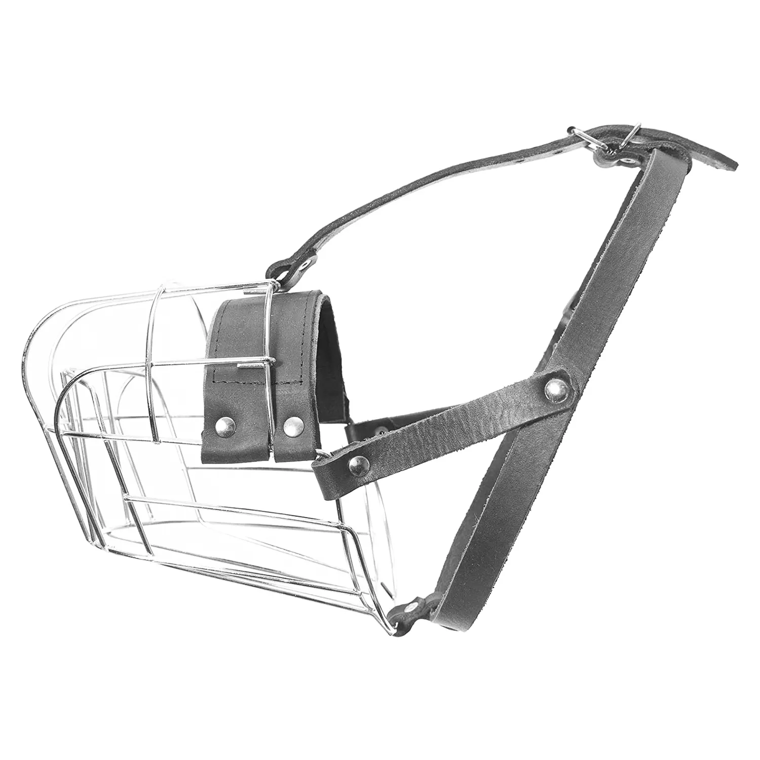 JULIUS-K9 намордник для собак с укороченной мордой Big (40х13х11см), металл СКИДКА 50%