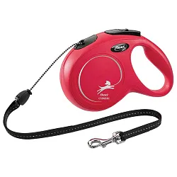 flexi рулетка New Classic M (до 20 кг) 8 м трос красная flexi рулетка New Classic M (до 20 кг) 8 м трос красная