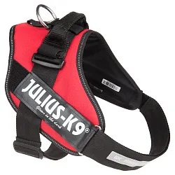 JULIUS-K9 шлейка для собак IDC®-Powerharness 2 (71-96см/ 28-40кг), красный JULIUS-K9 шлейка для собак IDC®-Powerharness 2 (71-96см/ 28-40кг), красный