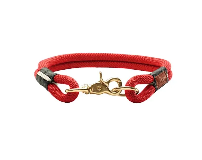 Hunter ошейник для собак Oss 50 см, текстиль, красный СКИДКА 50%