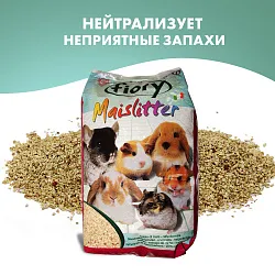 FIORY наполнитель кукурузный для грызунов Maislitter Profumato дикие ягоды 5 л FIORY наполнитель кукурузный для грызунов Maislitter Profumato дикие ягоды 5 л