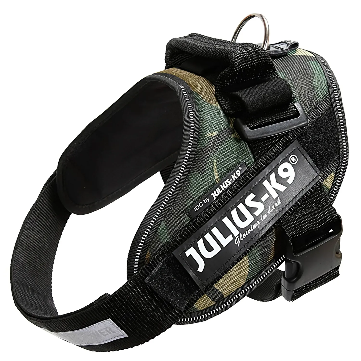 JULIUS-K9 шлейка для собак IDC®-Powerharness 0 (58-76см/ 14-25кг), камуфляж СКИДКА 50%